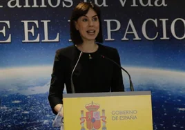Prensa de la ministra de Ciencia sugiere a los periodistas que le pregunten por Doñana en un acto de la Agencia Espacial... y nadie lo hizo