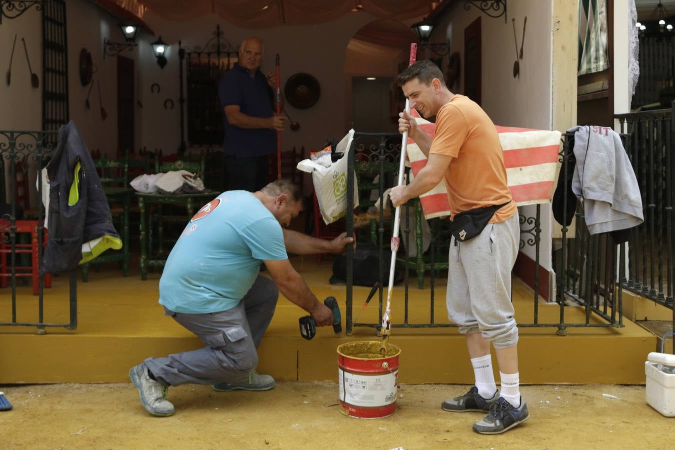 En el Real se dan los últimos retoques a las casetas