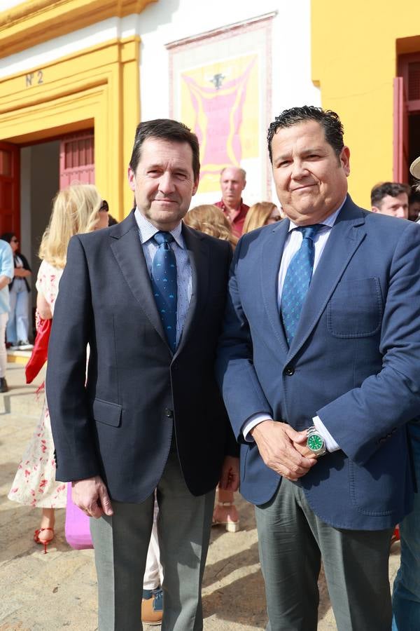 Teniente general Biosca y David Ortega