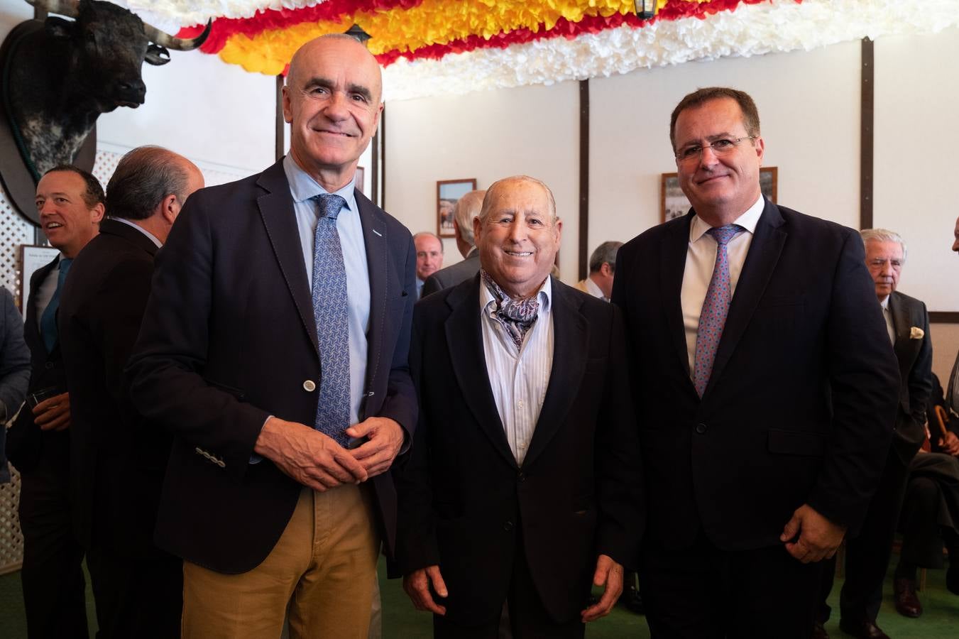 Antonio Muñoz, Ignacio Sánchez-Ibargüen y Juan Carlos Cabrera