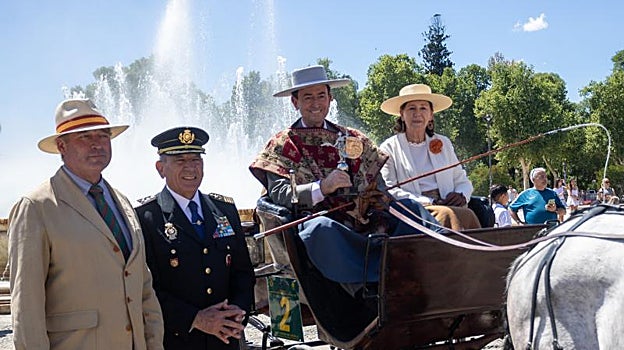 Entrega de premios del campeonato ecuestre
