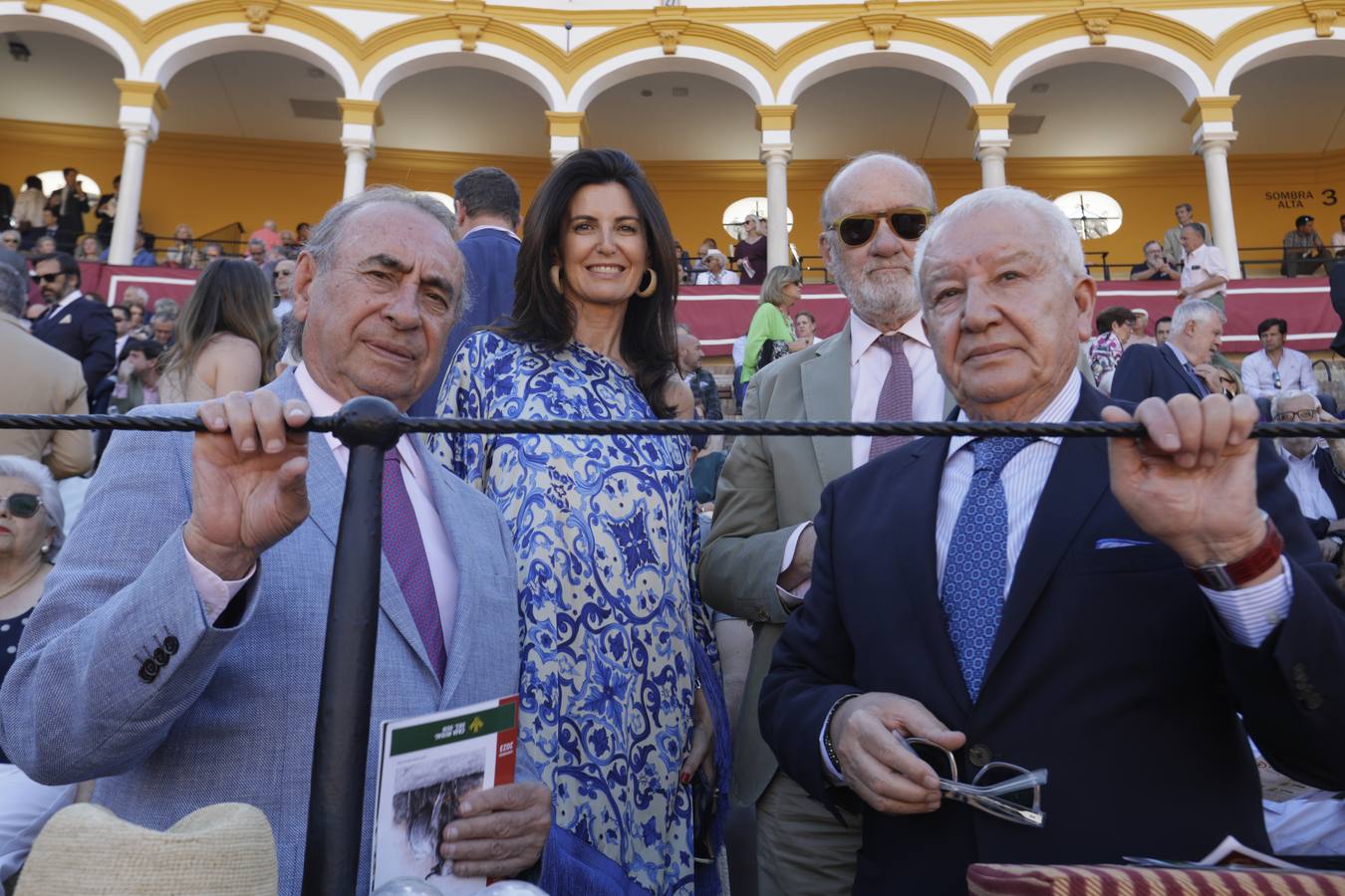 Pedro Trapote, Pilar León, Mariano Linares y Juan Pelayo