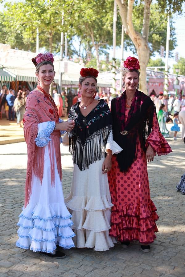 Triana Rufino, Pepa Gaviño e Inés Fernández Cataño
