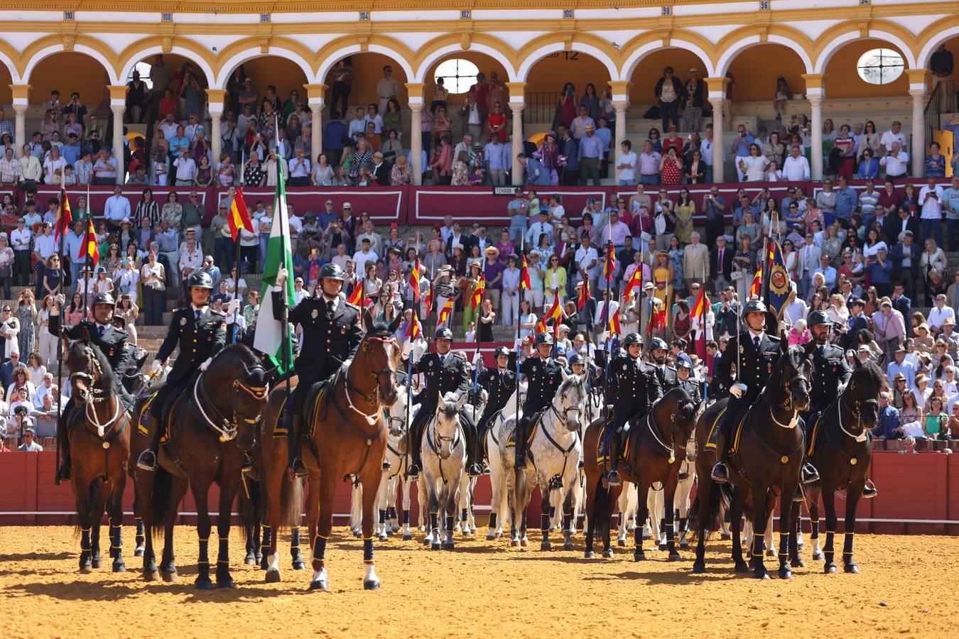 Exhibición de Enganches de 2023 en la Real Maestranza de Caballería de Sevilla