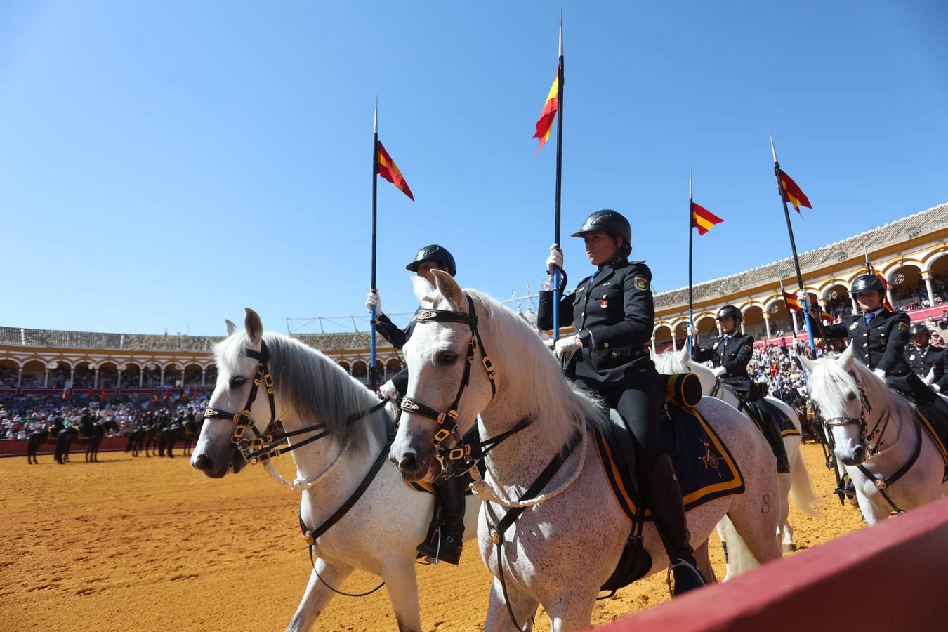 Exhibición de Enganches de 2023 en la Real Maestranza de Caballería de Sevilla