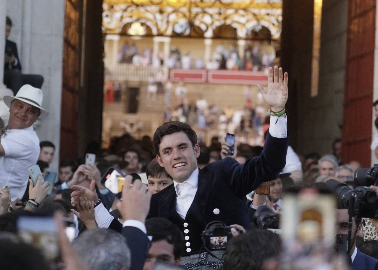 Domingo triunfal de Guillermo Hermoso de Mendoza en la plaza de toros de Sevilla