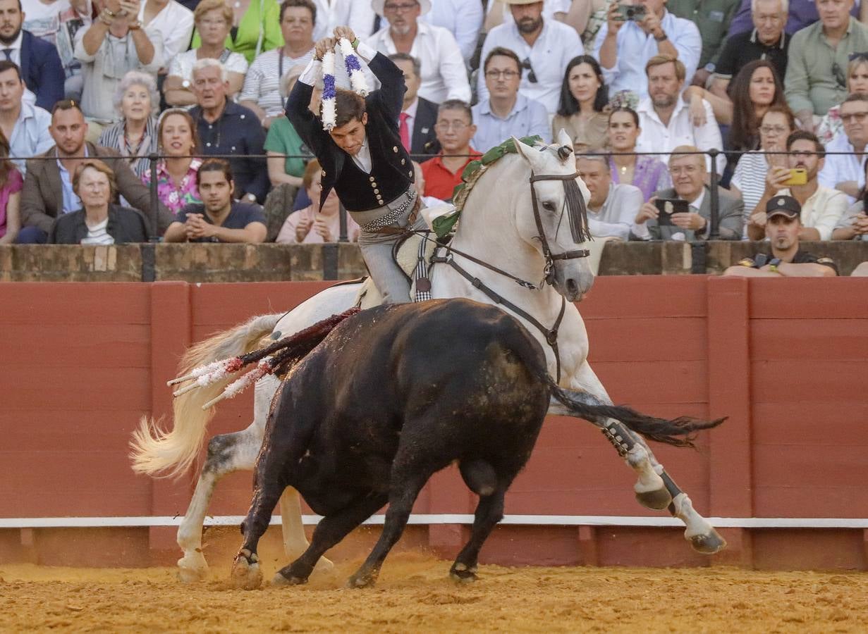Domingo triunfal de Guillermo Hermoso de Mendoza en la plaza de toros de Sevilla