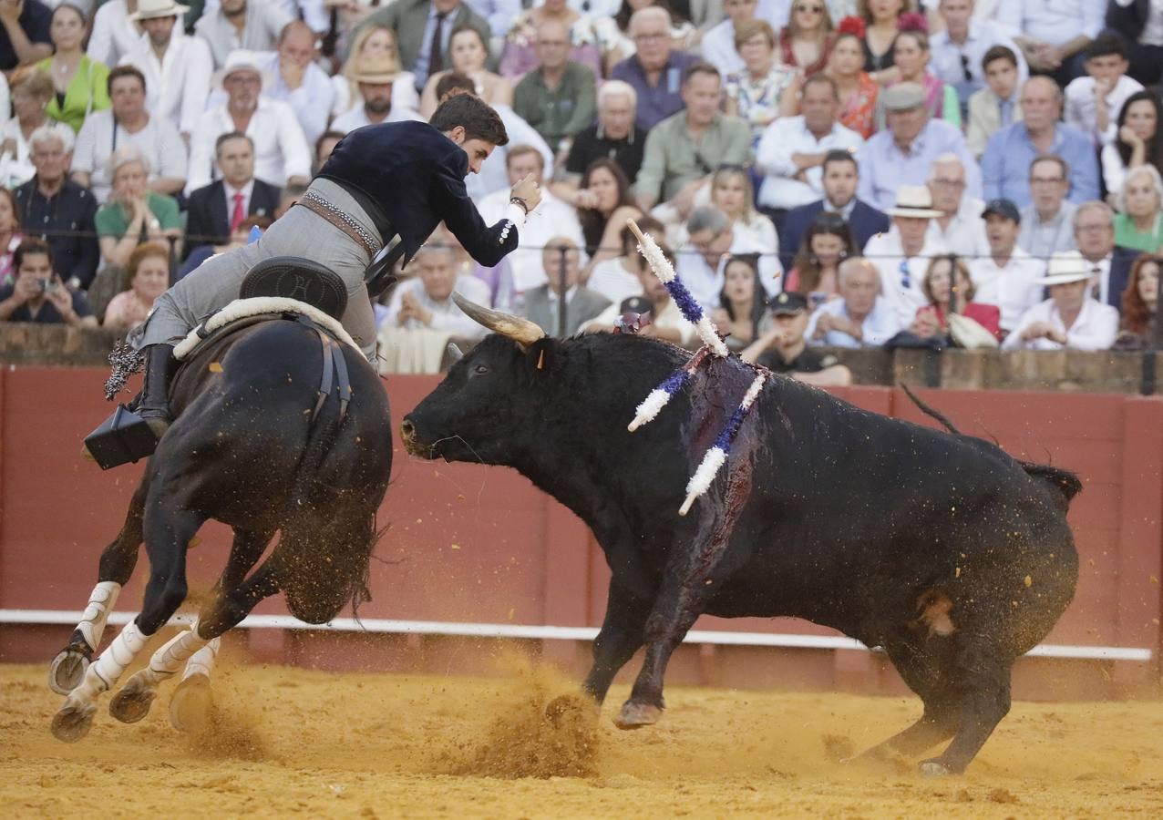 Domingo triunfal de Guillermo Hermoso de Mendoza en la plaza de toros de Sevilla