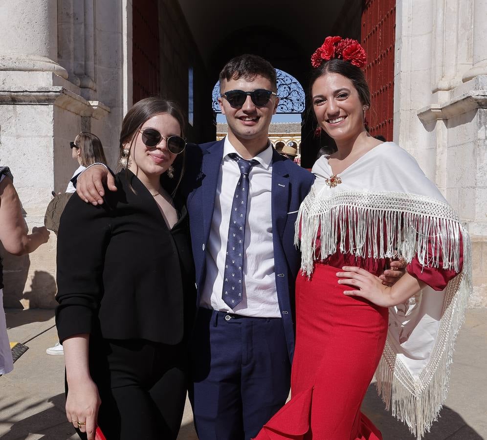 Pilar García, Jesús Nazaret e Inmaculada Marín