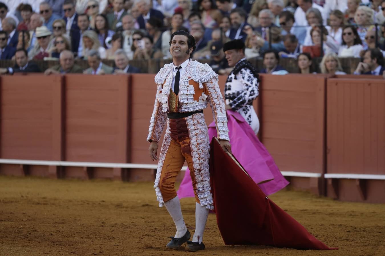 Faena de Morante de la Puebla, en la plaza de toros de Sevilla