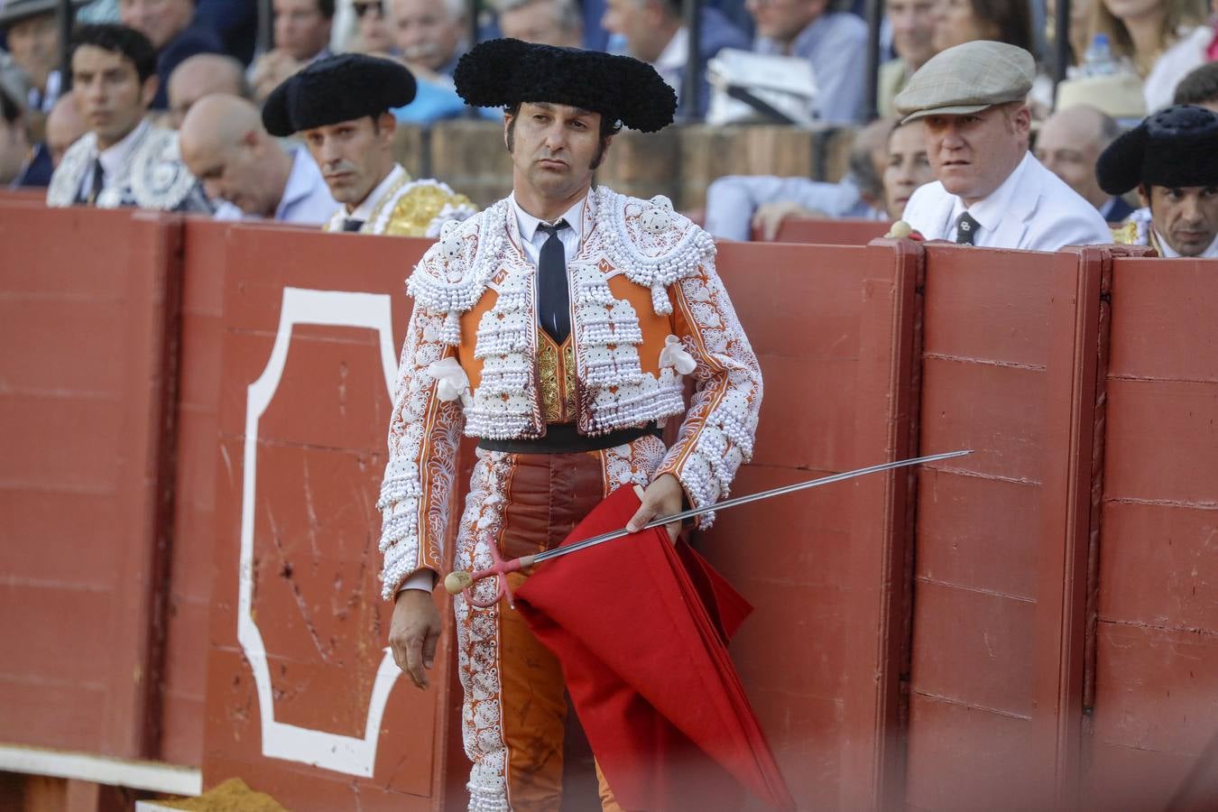 Faena de Morante de la Puebla, en la plaza de toros de Sevilla