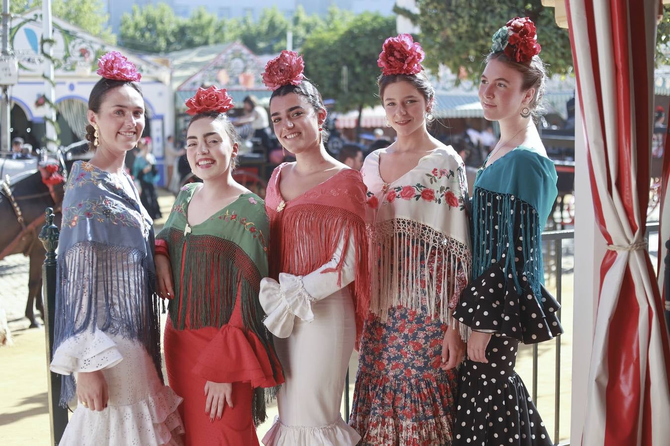 Inés de Abbad, Sofía Ruiz, Lola Contreras, Mariana Fernández-Figueroa y Almudena Fuentes