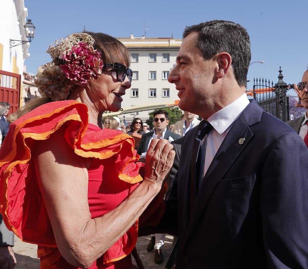 María Ángeles Grajal y Juanma Moreno