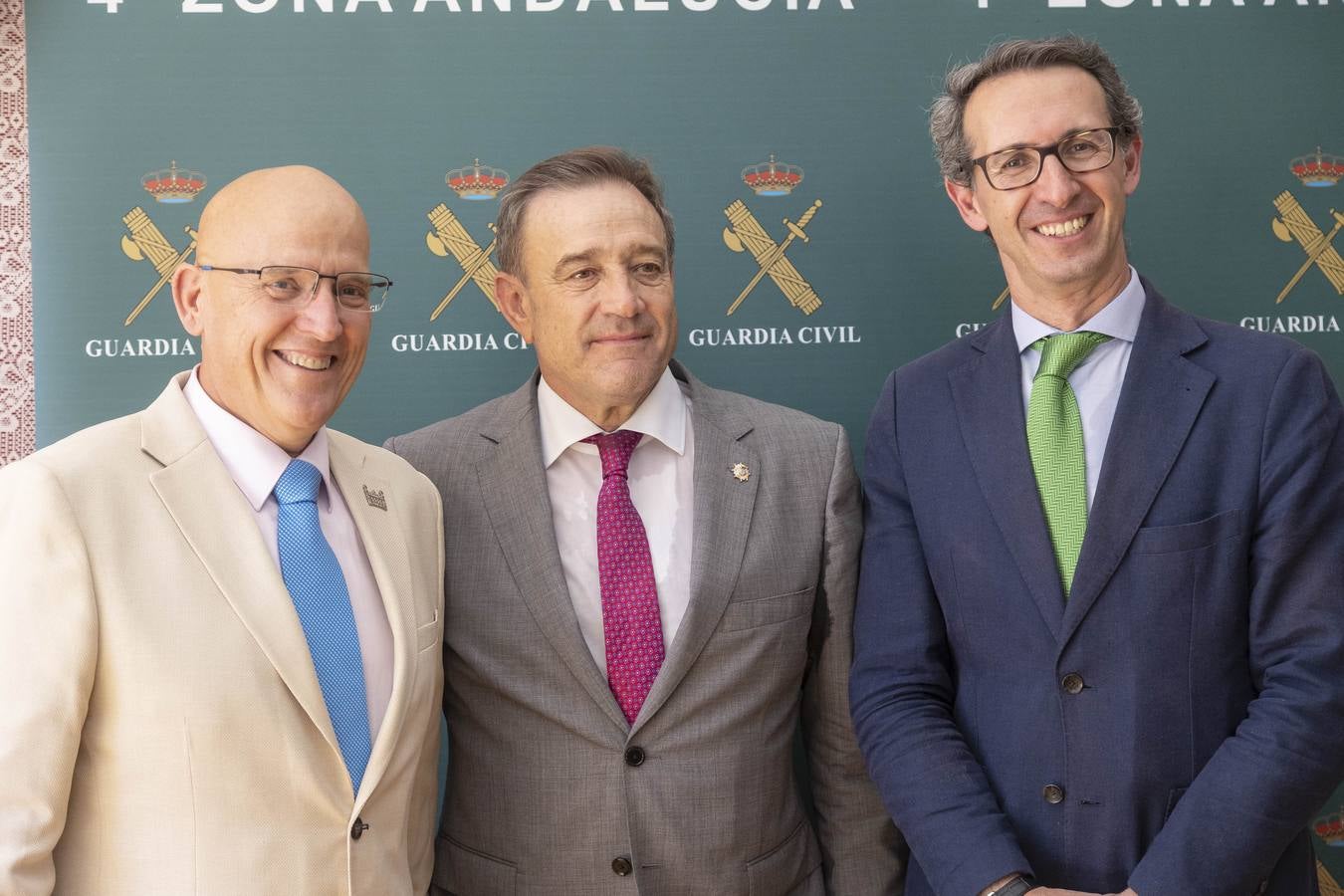 La Guardia Civil también ha celebrado su recepción en la histórica caseta de 'La Pareja'