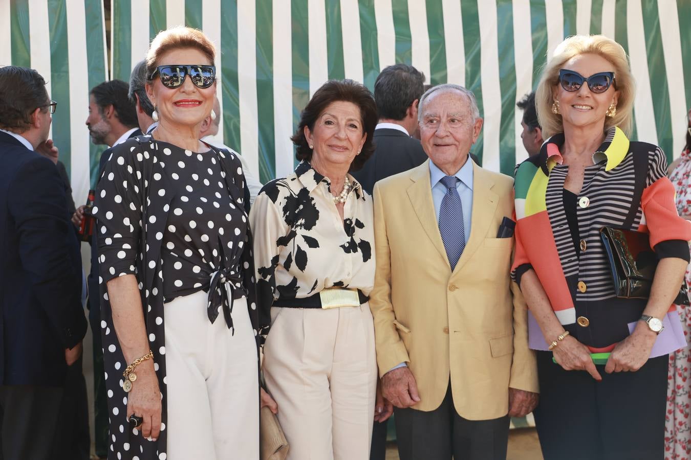 Marí­a José Forné, Mamen Lucena, Vicente García-Cavieres y Marisé Sancho