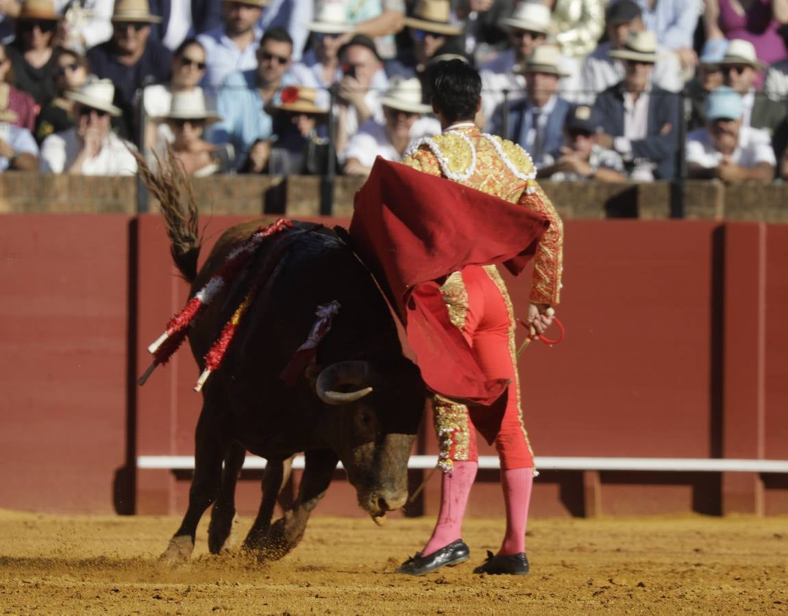 Faena de Alejandro Talavante, este martes en la Maestranza