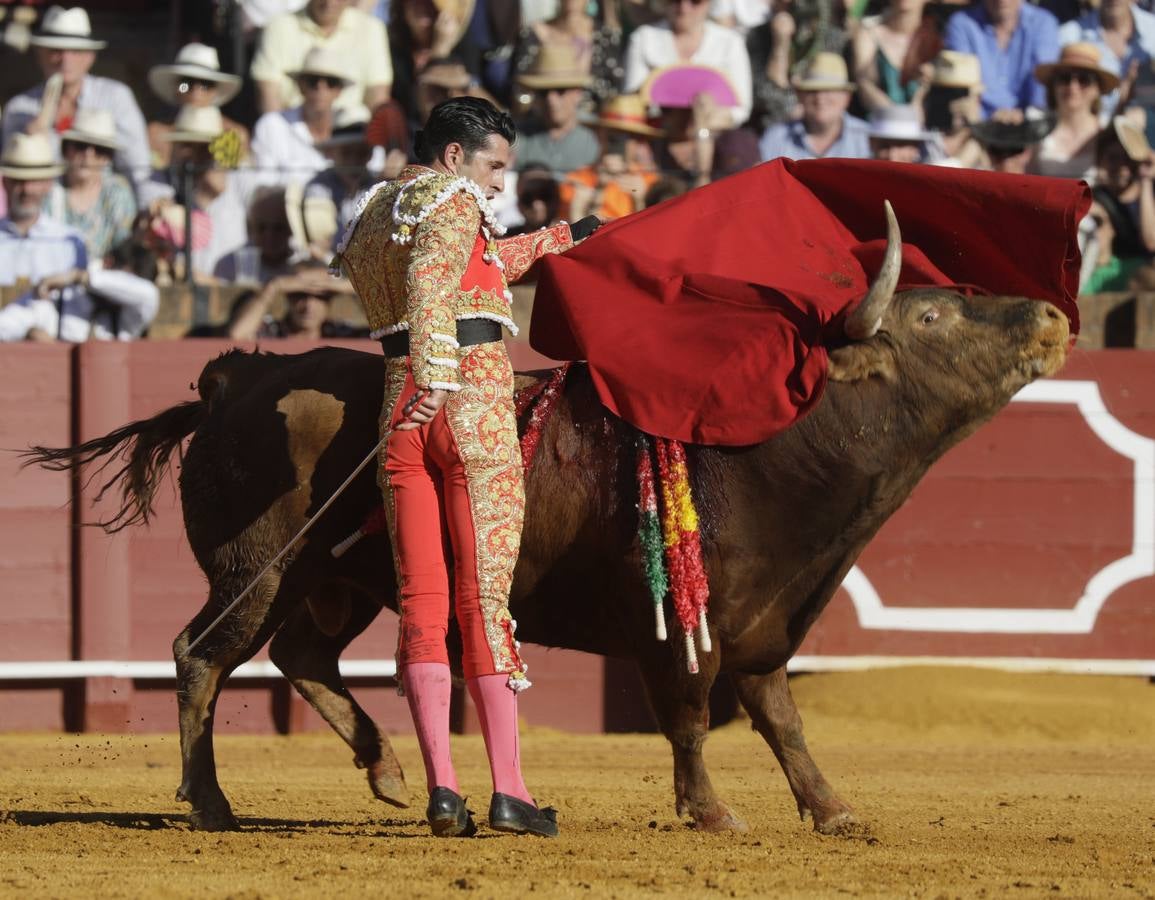 Faena de Alejandro Talavante, este martes en la Maestranza