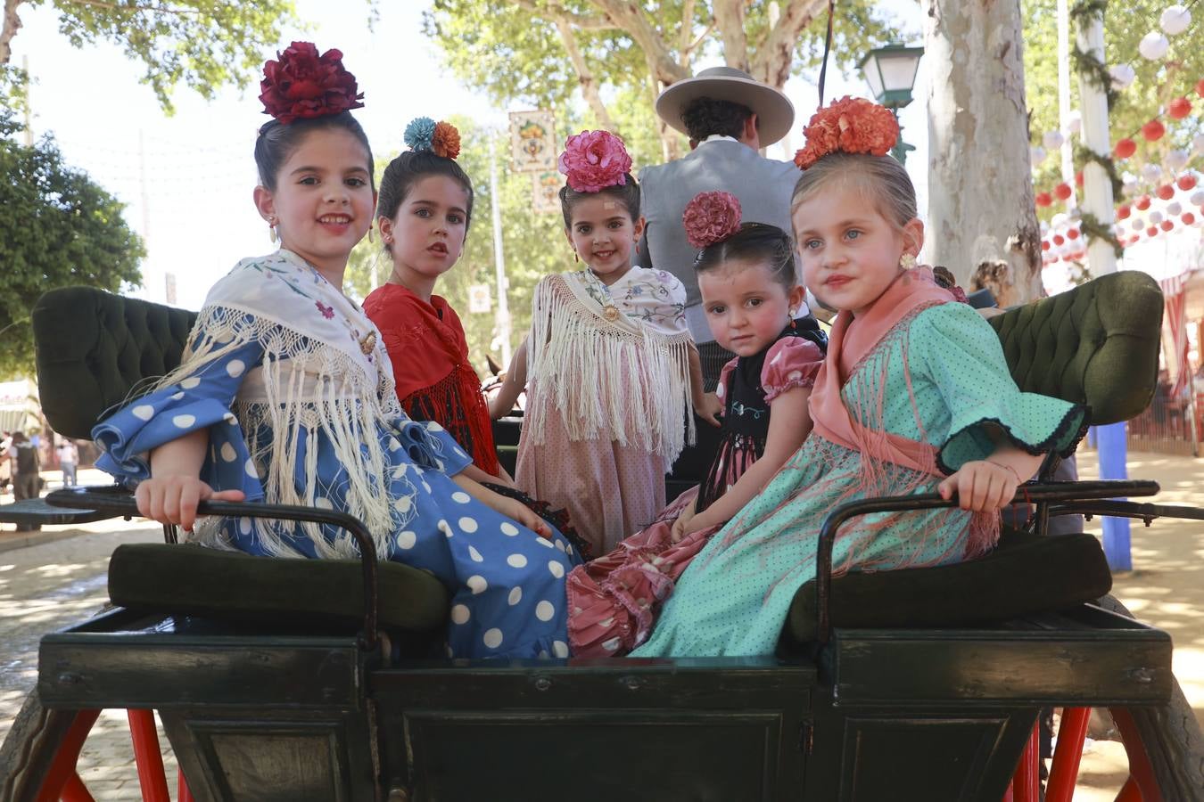 Blanca Soto, Ana Martínez-Maldonado, Luz Soto, Ángela Mendizábal y Pastora Martínez