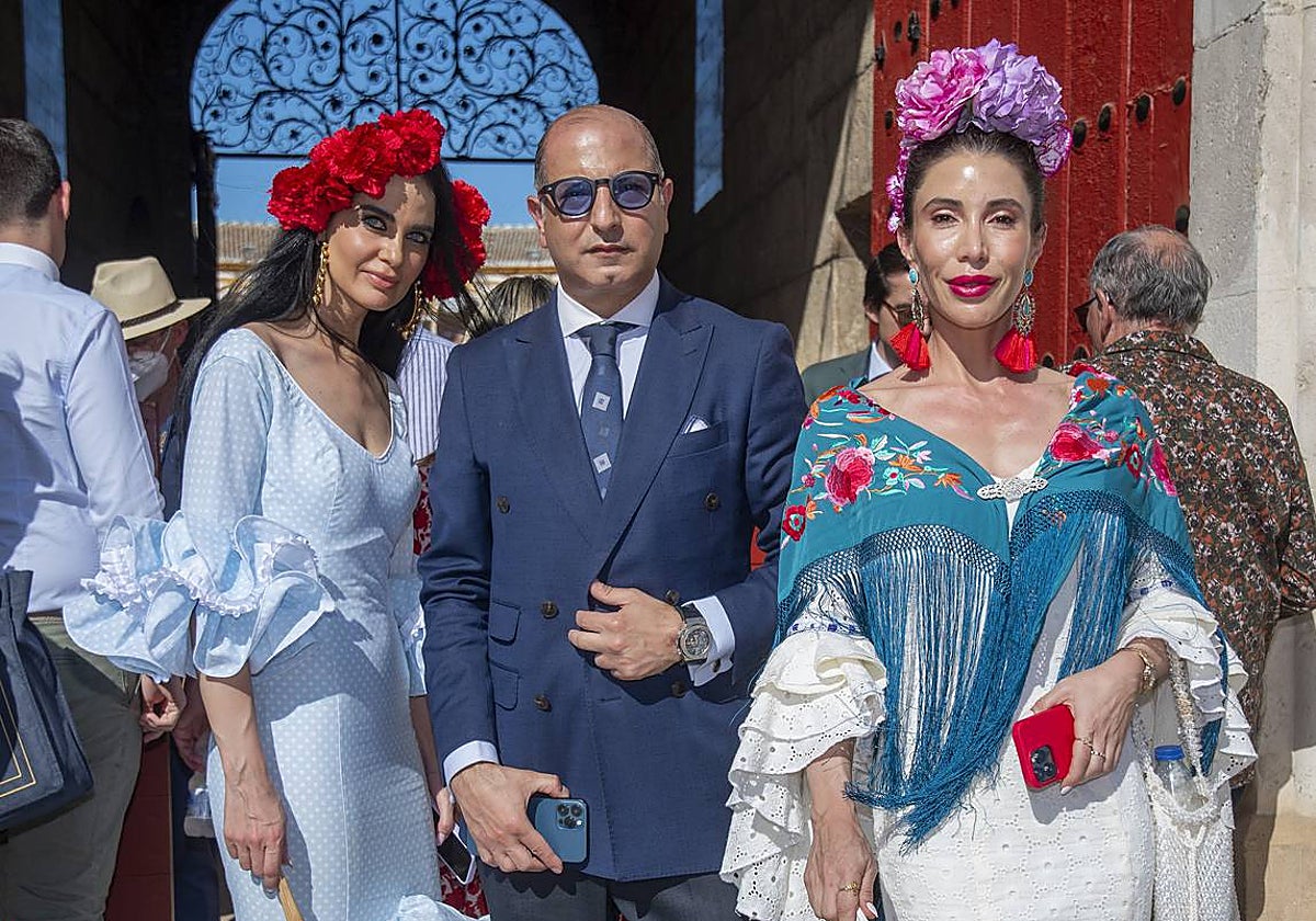 María Plaza, Kemel Kharbachi y María Garrido