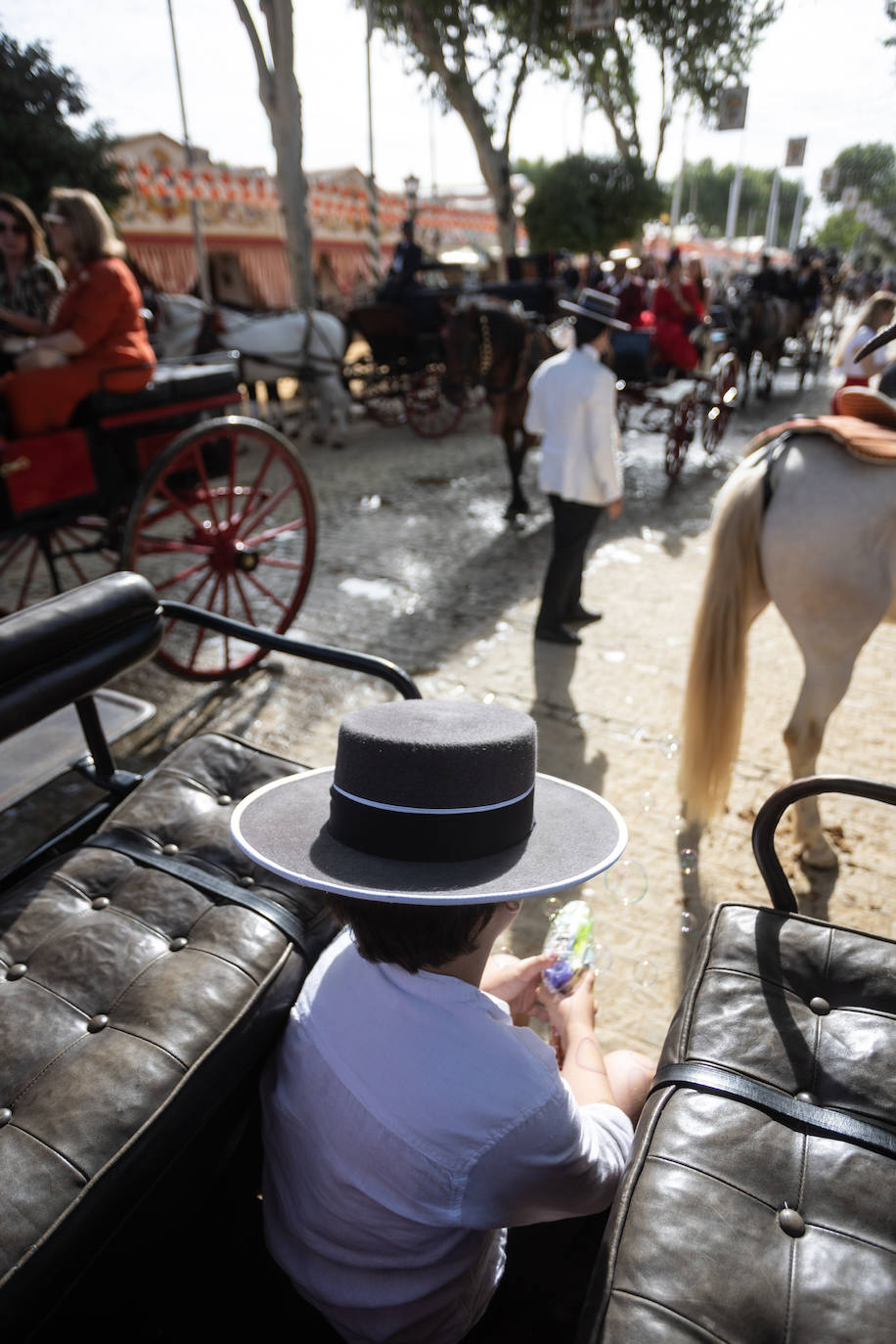 Las calles del Real continúan teniendo gran afluencia de público este jueves