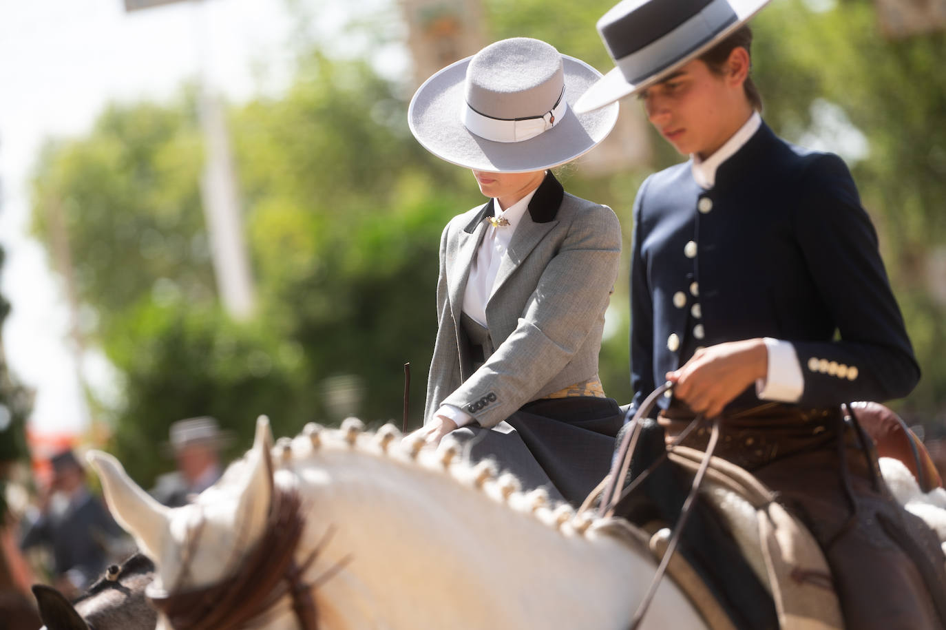 Las calles del Real continúan teniendo gran afluencia de público este jueves