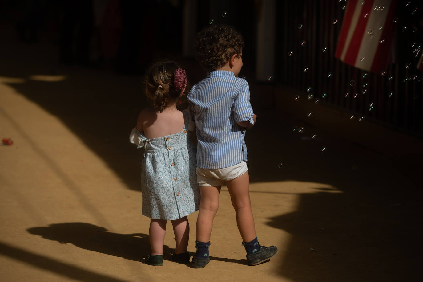Las calles del Real continúan teniendo gran afluencia de público este jueves
