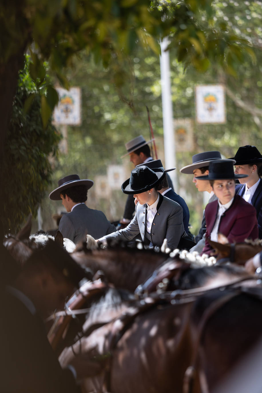 Las calles del Real continúan teniendo gran afluencia de público este jueves