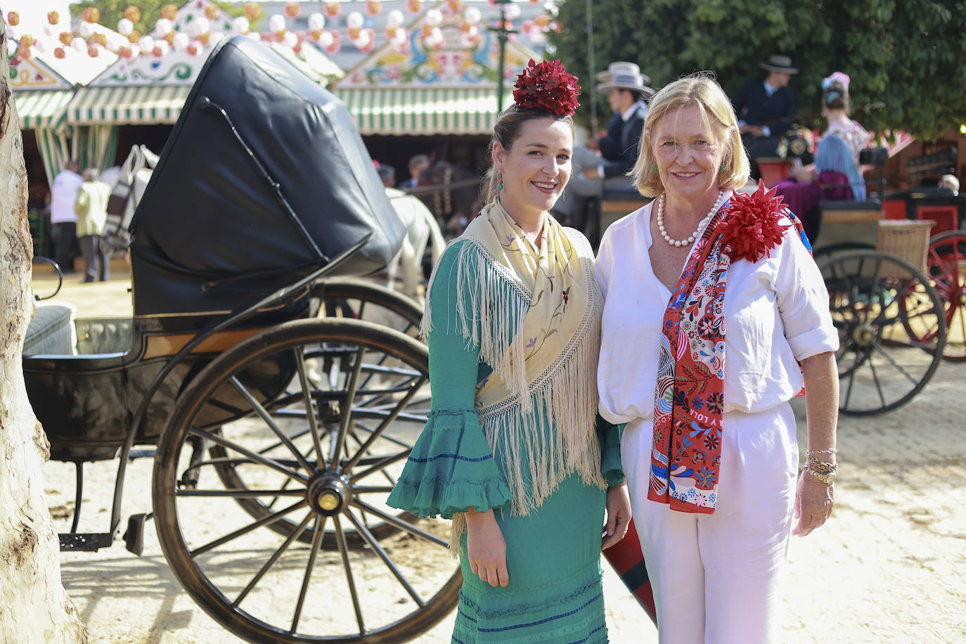 Teresa Alba y Cira Vázquez