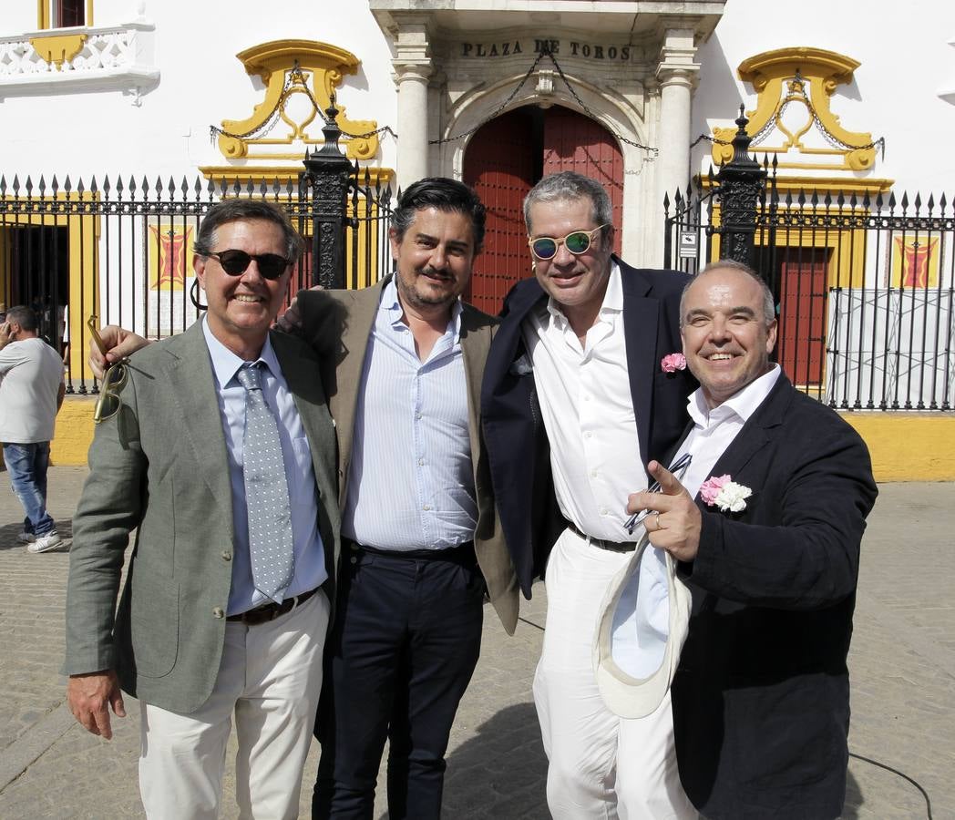 Manuel Follana, Rubén Rodríguez, Fred Briet y  Alfredo López
