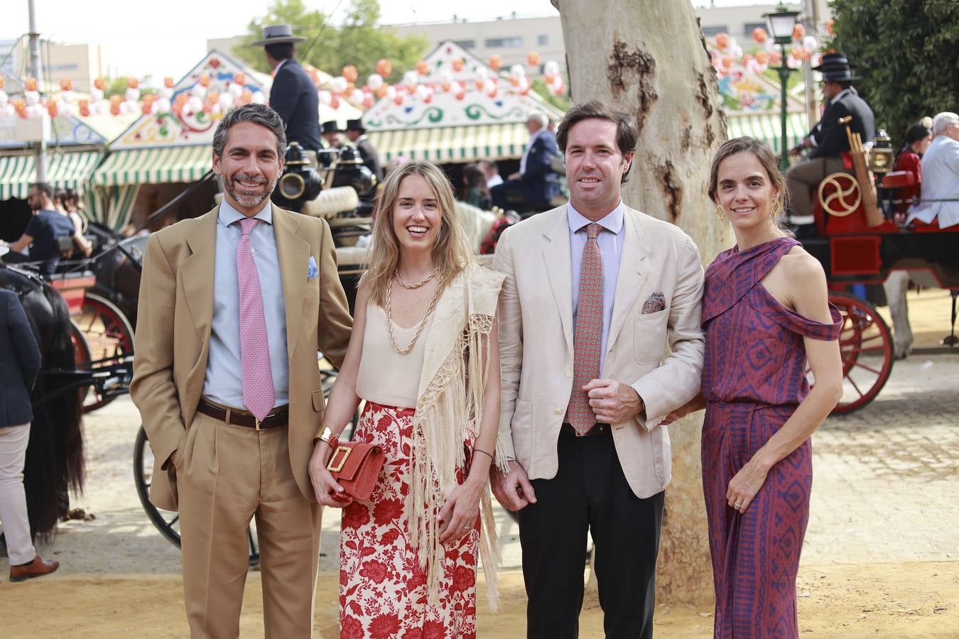 Juan Esteban Gómez, Carlota Ruiz, Carlos Serra y Zenaida Benjumea