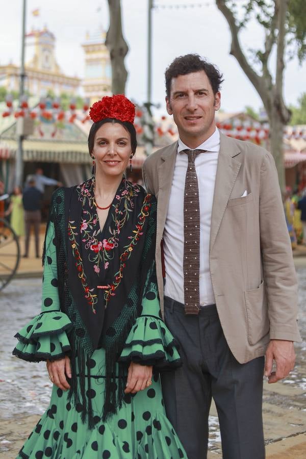 Clara de la Calle y Lucas Haro