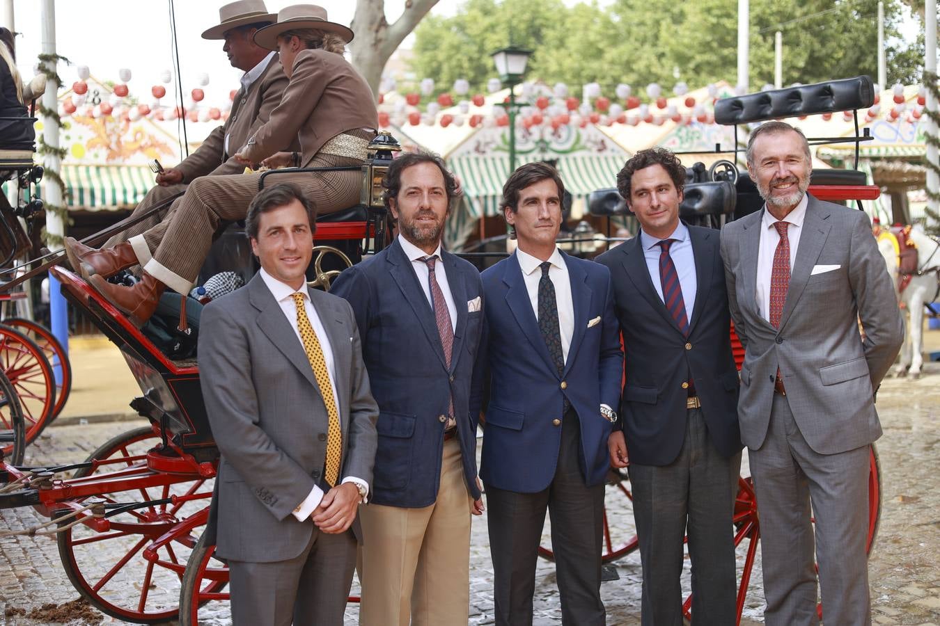 Pascual Álvarez, Pedro Beca, José Marí­a Ponce de León, Gonzalo Rosillo y Curro Rufino