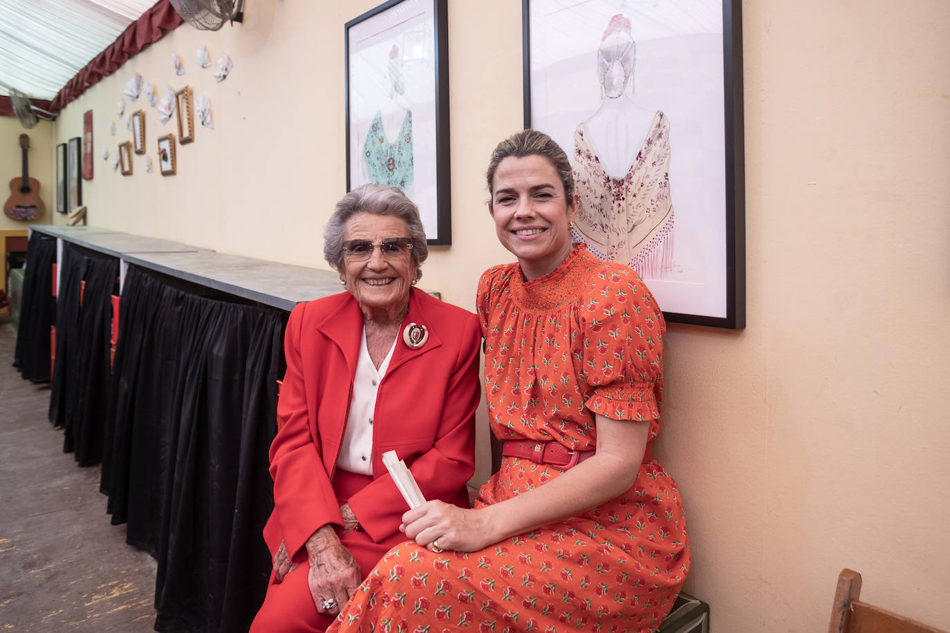 Ambiente en el Real durante el último día de la Feria de Abril de 2023