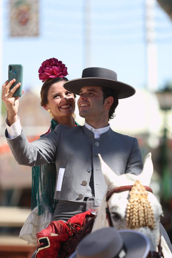 Uno de los mejores momentos de la Feria captados por ABC