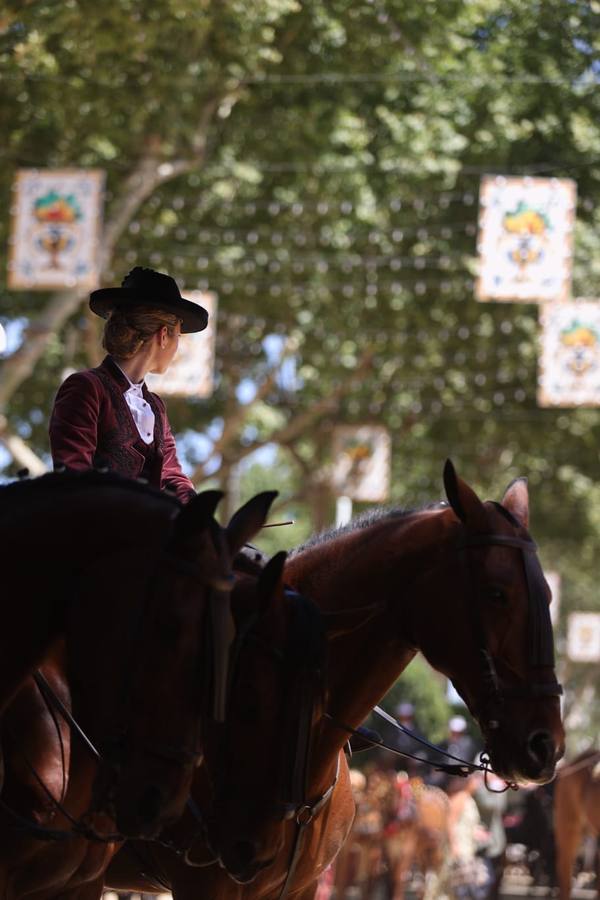 Uno de los mejores momentos de la Feria captados por ABC