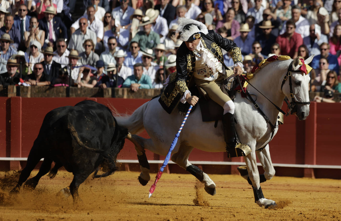 Antonio Ribeiro Telles, maestro del rejoneo, clavó en todo lo alto