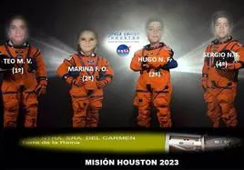 Cinco estudiantes de Sevilla visitarán la NASA en Houston bajo el proyecto 'Viajando por el mundo'