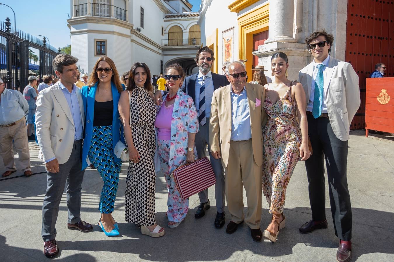 Fernando Pereira, Anabel Padilla, Lidia Cabello, Ana Bernal, Juan José, José y Paloma Padilla y Gonzalo Capdevila