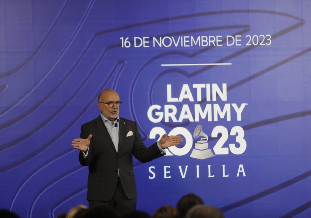 El CEO de la Academia Latina de Grabación, Manuel Abud