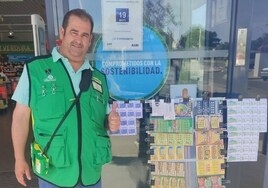 La ONCE reparte en Carmona más de un millón de euros en 16 cupones premiados