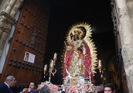 Salida de la Virgen del Rosario de San Julián