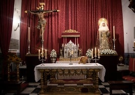 La capilla del Museo reabre al culto con una nueva ubicación de los titulares