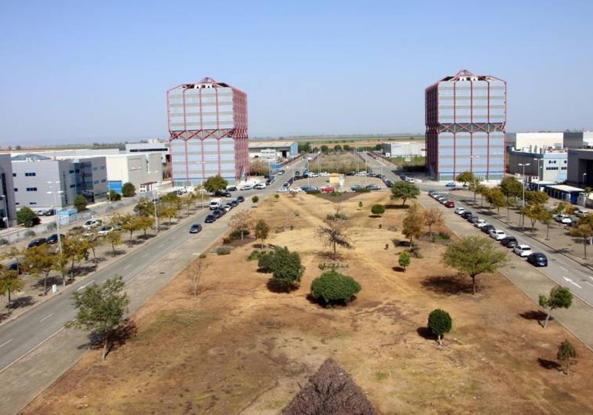 Uno de los solares que vende IDEA en el parque tecnológico Aerópolis y que admite uso industrial y terciario comercial