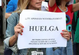 La huelga de funcionarios de Justicia en Sevilla provoca la suspensión de unos 4.000 juicios