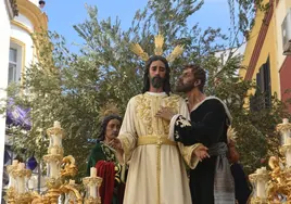 La Redención, en vídeo, en la Semana Santa de Sevilla de 2023