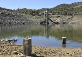 Las reservas de los pantanos de Sevilla bajan hasta el 38,8% pese a las recientes lluvias