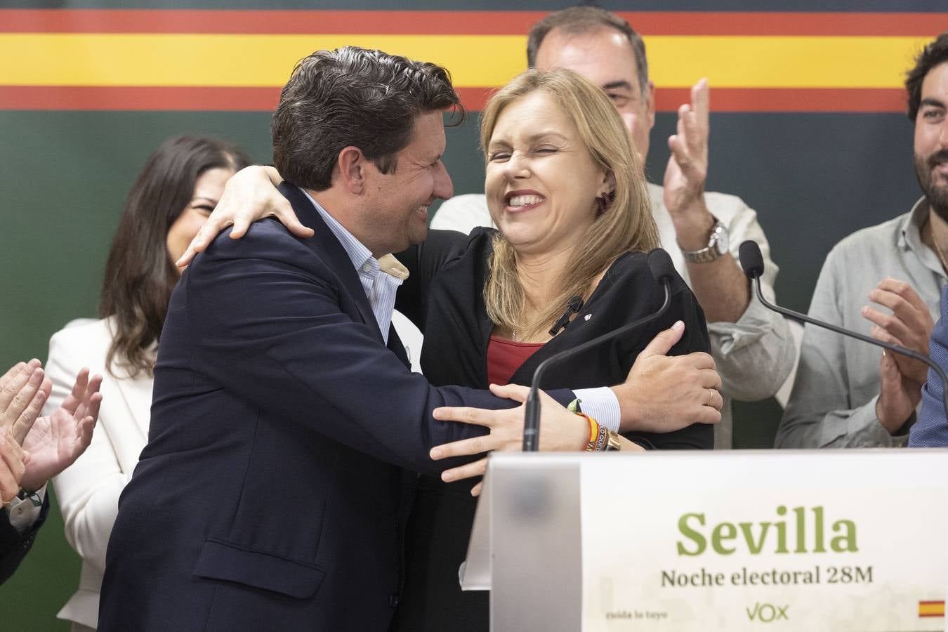 Comparecencia de Cristina Peláez ante los medios