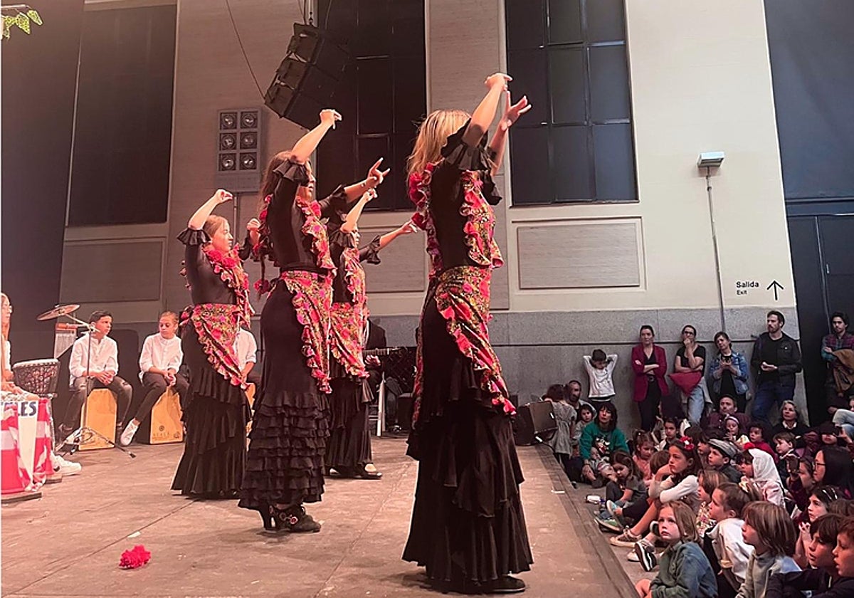 Alumnas de la Fundación Alalá en La Casa Encendida, Madrid