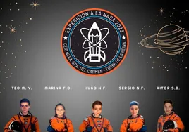 La expedición del colegio sevillano que viaja a la NASA (Houston) gracias a un proyecto educativo
