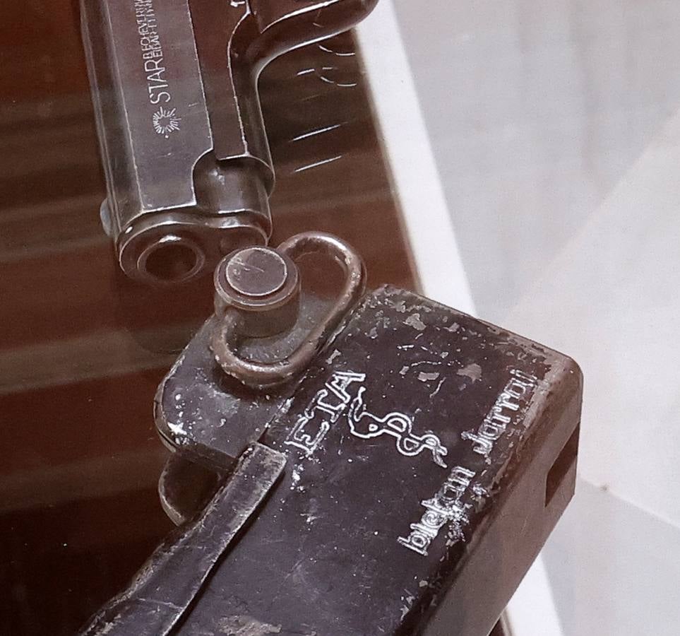 Inauguración de la muestra  'El terror a portada. 60 años del terrorismo en España a través de la prensa' en el Ayuntamiento de Sevilla